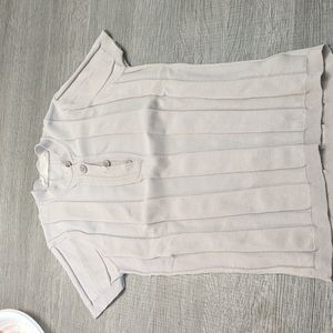 Boys grey short sleeve sweater